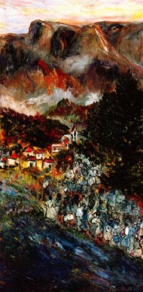 Sounds of the Valley (size: 27"x17") 
ed. 100    #9817 SOLD OUT
